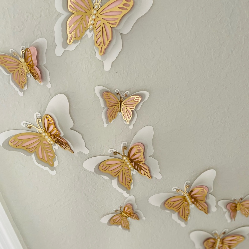 Paper Butterfly Decor